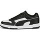 Sneaker PUMA "RBD GAME LOW" Gr. 43, schwarz-weiß (puma black, puma white, team gold) Schuhe Puma