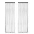 Curtains 2Pcs decor panels Sheer drape Window Home Beautiful Home Textiles 40 Inch Curtains Double Sided Curtains for Doorway Curtains Light Blocking Room Darkening Drapes Curtains 52x63 Two Pages