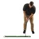 Izzo Golf Putting-Matte mit Putt-Spiegel und Putt-Cup, 20,3 x 20,3 cm, grüne Filz-Putting-Matte mit Putt-Spiegel, Trainingshilfe für genaueres Putten