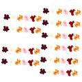 60 pcs orchid hairpin orchid flower hair clip hawaiian hairpin hawaiian flower hair clips hawaiian hair barrettes hawaiian decor Seaside resort Polyester cloth appendix the flowers