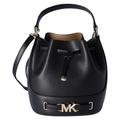 Michael Kors handbag for women Reed Medium Bucket crossbody Bag, Black2