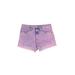 madden nyc Denim Shorts: Purple Bottoms - Women's Size 9