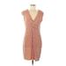 Laundry by Shelli Segal Casual Dress: Orange Dresses - Women's Size 8