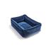 The House of Scalamandre Polyester Dog Sofa Polyester in Blue | 7 H x 26 W x 12 D in | Wayfair SC 0007BVSDOGBED