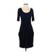 Meadow Rue Casual Dress: Blue Dresses - Women's Size Small