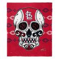 The Northwest Group St. Louis Cardinals 50" x 60" Candy Skull Silk Touch Throw Blanket