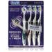 Oral B 3D White Luxe 4 Pack Pulsar Battery Powered Toothbrushes