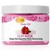 SPA REDI - Clay Mask Sensual Rose 16 Oz - Pedicure Body Deep Cleansing Skin Pore Purifying Detoxifying Hydrating - Natural Bentonite Clay Infused with Amino Acids Panthenol Comfrey Extract