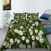 Home Textiles Duvet Cover Set Polyester Small Daisy Painting 2/3 Pcs Bedding Cover Set with Pillowcase Full (80 x90 )