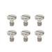 Frcolor 6Pcs Screws with Stainless Steel Material for Tripod Monopod Quick Release Plate Camera Screws