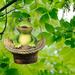Kayannuo Christmas Clearance Kids Toys New Product Frog-Shaped Garden Decoration Outdoor Ornaments Novelty Toys