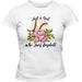 Just A Girl Who Loves Baseball T-Shirt Adult Ladies Classic Tees