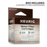 Keurig Water Filter Refill Cartridges Replacement Water Filter Cartridges Compatible with 2.0 K-Cup Pod Coffee Makers 2 Count