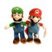 Nintendo Mario Plush and Luigi Plush Mario and Luigi Plush Doll Set 12 inches 2pcs
