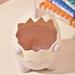 Cute Dinosaur Egg Pen Holder Personalized DIY Stationery Pen Bucket for Dinosaur Party Decorations