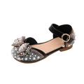 Little Child Girls Shoes Flat Shoes Girls Dance Shoes Princess Shoes Little Girls Glass Shoes Bow Shoes Girls Size Shoes Size 4 Little Girls Size 13 Shoes Toddler Shoes Size 4 Shoes for Kids Size 8