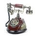 Mkyiongou Vintage Telephone European Style Antique Handset Old Fashioned Rotary Dial Phone