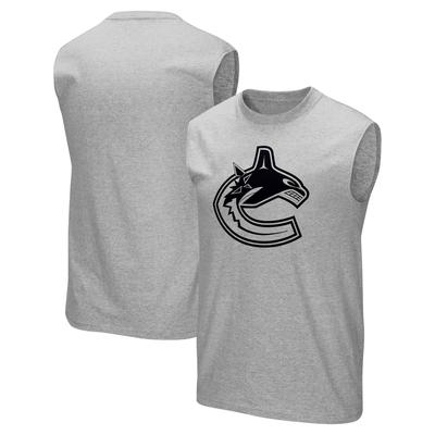Vancouver Canucks Fanatics Branded Mono Logo Graphic Tank Top – Herren Image