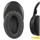 Geekria QuickFit Leatherette Replacement Ear Pads for Sennheiser HDR120 RS120 RS110 RS115 HDR110 HDR115 RS100 Headphones Ear Cushions Headset Earpads Ear Cups Cover Repair Parts (Black)