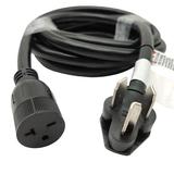 Parkworld 63777 Dryer 10-30 Plug Male to A/C 6-15 (6-20 T-Blade) Receptacle Female Adapter Cord 15FT