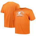 Men's Champion Texas Orange Longhorns Big & Tall Football Helmet T-Shirt