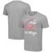 Men's Starter Heather Gray Detroit Red Wings Arch City Team Graphic T-Shirt