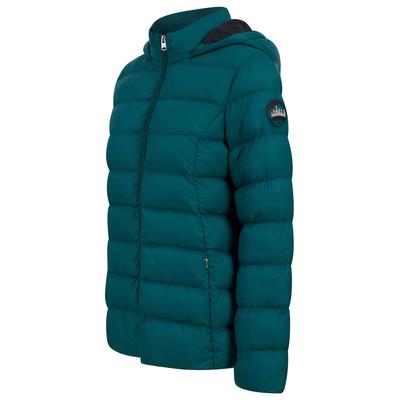 Coats / Jackets Markle Quilted Hooded Puffer Jacket in Teal / 8 - Tokyo Laundry