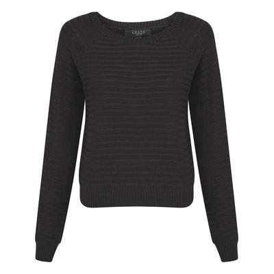 Jumpers Womens Amara Reya Jonquil Textured Jumper In Charcoal / 14 - Tokyo Laundry