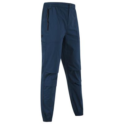 Trousers Kofi Stretch Cotton Blend Zip Pocket Cuffed Cargo Jogger Pants in Big Dipper Blue / XXL - Tokyo Laundry