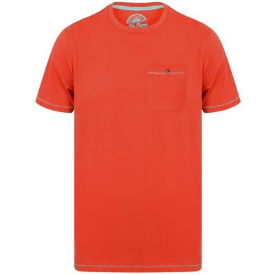 T-Shirts Coco Cotton Jersey Slub T-Shirt with Pocket In Garnet Rose - South Shore / S - Tokyo Laundry