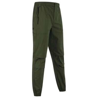 Trousers Kofi Stretch Cotton Blend Zip Pocket Cuffed Cargo Jogger Pants in Grape Leaf / XL - Tokyo Laundry