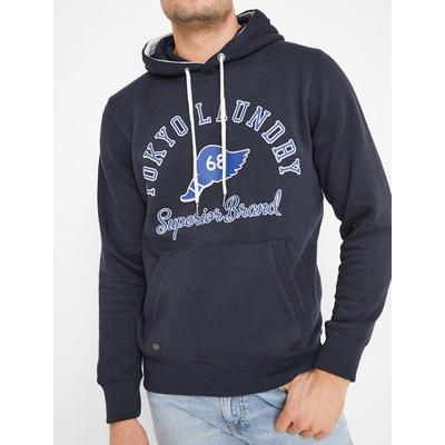 Hoodies / Sweatshirts Nocona Brush Back Fleece Pullover Hoodie In Navy / S - Tokyo Laundry