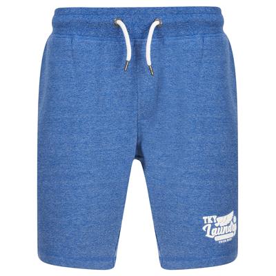 Jogger Shorts Fayle Brushback Fleece Jogger Shorts in Light Blue Grindle / S - Tokyo Laundry