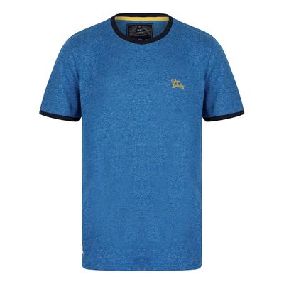 T-Shirts Trevor Grindle Ringer T-Shirt in Light Blue / S - Tokyo Laundry
