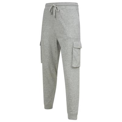 Sweatpants Frankie Multi-Pocket Cargo Style Cuffed Joggers in Light Grey Marl / M - Tokyo Laundry