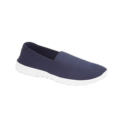 Shoes Womens Nadia Elasticated Slip On Plimsolls in Navy / UK 3 - Tokyo Laundry