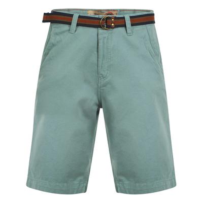 Shorts Mens Armel turquoise shorts with belt / S - Tokyo Laundry