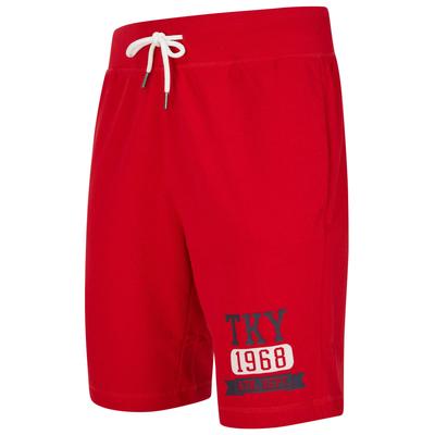 Jogger Shorts Caller Brushback Fleece Jogger Shorts In Barados Cherry / S - Tokyo Laundry
