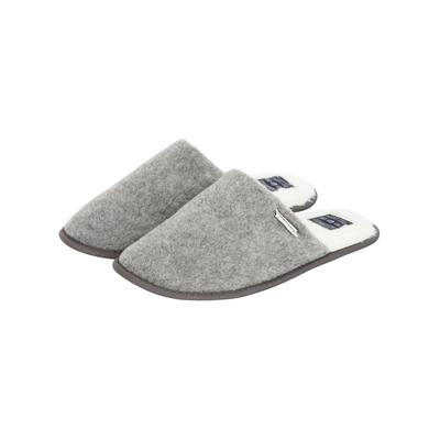 Slippers Knightly Mule Slippers with Faux Fur Lining in Grey / 9-10 (43-44) - Tokyo Laundry