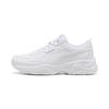 Sneaker PUMA "CILIA MODE", Gr. 38, weiß (puma weiß, puma silber), Synthetik, sportlich, Schuhe