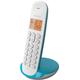 Logicom Iloa 150 Schnurloses Festnetztelefon ohne Anrufbeantworter – Solo – analoge und DECT-Telefone – Türkis