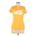 Asics Active T-Shirt: Yellow Activewear - Women's Size Medium