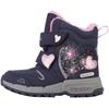 Winterboots KAPPA, Damen, Gr. 26, blau (navy), Synthetik, sportlich, Schuhe, Winterstiefel, Winterschuhe, wasserdicht, gefüttert, mit Lichteffekten