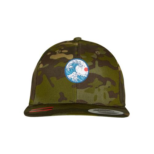 „Snapback Cap F4NT4STIC „“Kanagawa““ Gr. one size, bunt (tropic) Damen Caps Snapback“