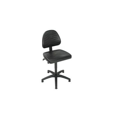 PROREGAL Arbeitsstuhl Arlington, großer Rückenlehne, Sitzneigeverstellung, Sitzhöhe 47-66cm, Kunstleder-Sitz, Kunststoff-Fußkreuz, Gleiter Image