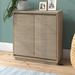 Wade Logan® Baylis Accent Cabinet Wood in Gray/Brown | 32 H x 30 W x 14 D in | Wayfair E1A565CD54514DCE8714F7A2816B98B9