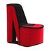 Everly Quinn Jimmison Shoe Shape Jewelry Box Wood/Velvet in Red | 9 H x 9.7 W x 4.7 D in | Wayfair DD21C433ECF34621BC45BBA79F8FE8ED