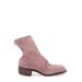 796 Back Zipped Ankle Boots