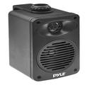 3.5â€� 2-Way Indoor/Outdoor Speaker System - 1/2â€� High Compliance Polymer Tweeter (Black)