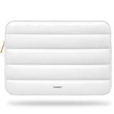 Vandel Puffy Laptop Sleeve 13-14 Inch Laptop Sleeve. White Laptop Sleeve for Women and Men. Carrying Case Laptop Cover MacBook Pro 14 Inch Laptop Sleeve MacBook Air M2 Sleeve 13 Inch iPad Pro 12.9